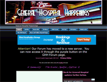 Tablet Screenshot of generalhospitalhappenings.com